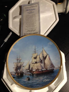Call To Adventure Series "Old Nantucket" Hamilton Collector Plate By Roy Cross - Picture 1 of 2