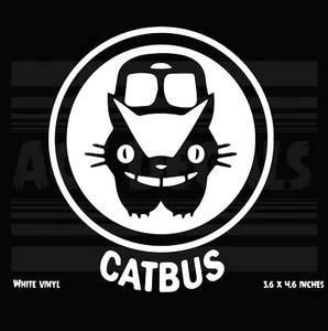 My Neighbor Totoro - Cat Bus - Ghibli - Anime - Vinyl decal sticker - Picture 1 of 3