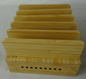 Station de charge en Bamboo - Model : YS-0101303 - Imagen 1 de 3