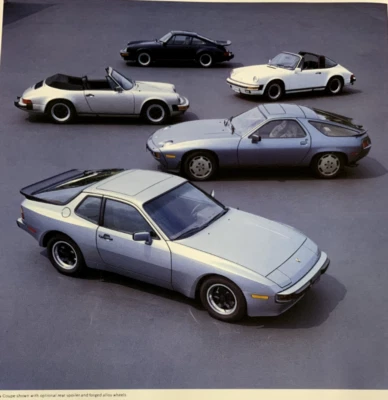 1984 Porsche Full Line Sales Brochure - Image 1 of 4