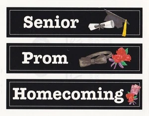 NEW Creative Memories BLOCK STICKER Yearbook Sticker - Senior, Prom, Homecoming - Picture 1 of 1