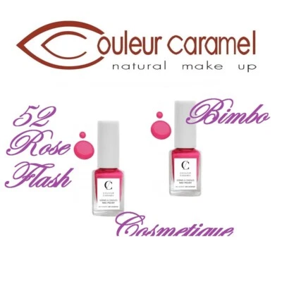 COULEUR CARAMEL 1 Nagellack Nagel- Bio 52 - Rose Flash 11ML - Bild 1 von 2