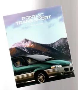 1996 Pontiac Trans Sport Brochure / Catalog with Color Chart: Mini Van, - Picture 1 of 5