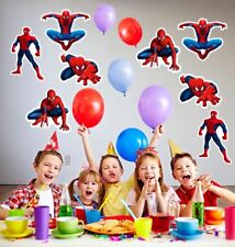 WoW Party Studio Spiderman Super Hero 1ft Cardstock Cutouts for Happy Birthday