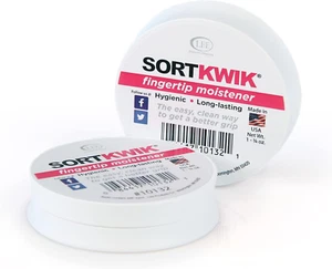 Lee Products Co. LEE 10132 Sortkwik Fingertip Moisteners, 1 3/4 Oz, Pink (Pack o - Picture 1 of 12