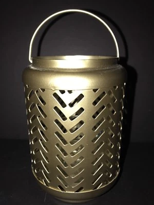 YANKEE CANDLE Metal Arrow Lantern Votive Holder 5.75" x 4" NWT - Image 1 of 4