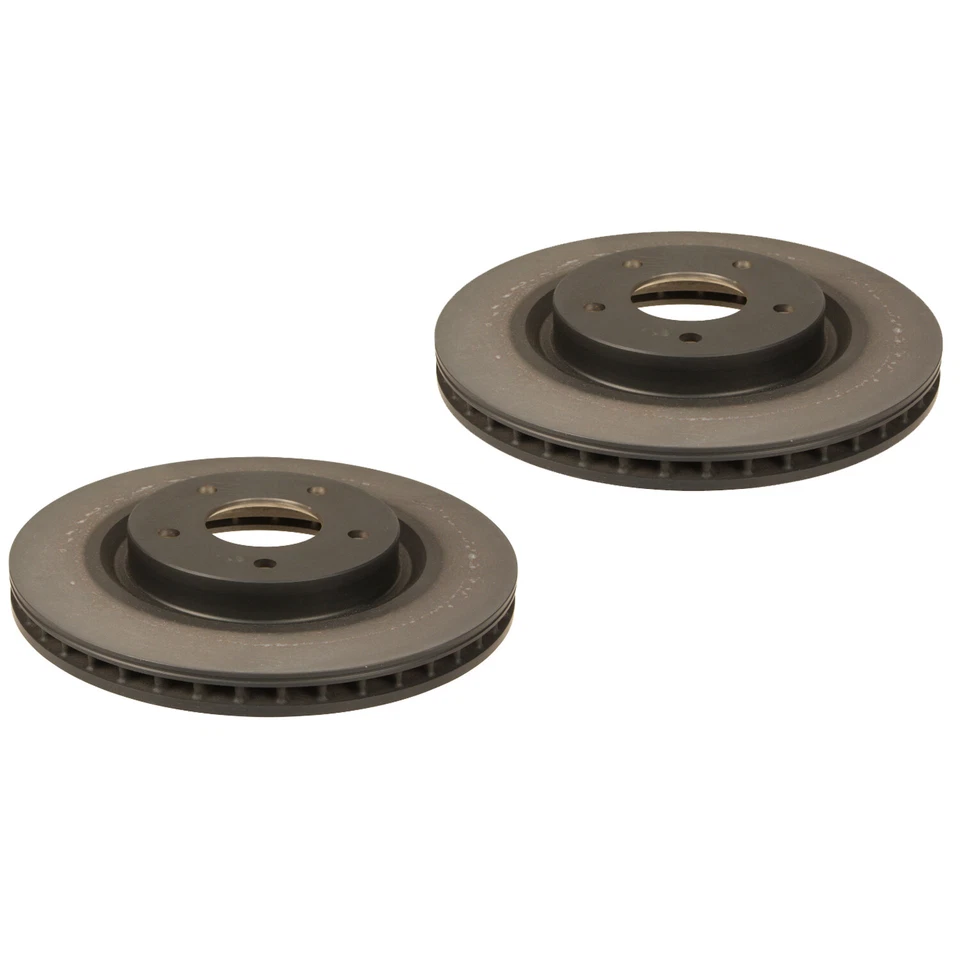 Conjunto original do fabricante de equipamento original de 2 rotores de freio a disco dianteiro para Nissan Leaf Rogue Sport SV SL S - Imagem 1 de 1