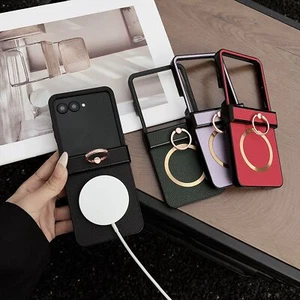 Funda magnética de cuero a prueba de golpes para Motorola Razr+ 2024 Razr Ultra 2025 - Imagen 1 de 20
