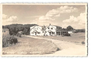 RPPC TWIST O' HILL LODGE Williston, VT Montpelier 1930s Vintage Postcard - Picture 1 of 2