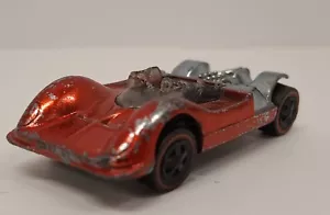 1969 Red Chaparral 2G Redline HW Hong Kong Hot Wheels Loose DieCast - Picture 1 of 8