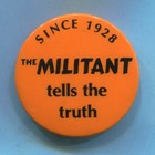 1960s The MILITANT Socialst Workers Party Paper OSWALD PHOTO Communist Cause Pin