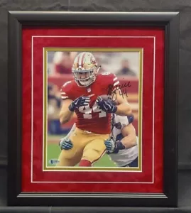 49ers Kyle Juszczyk Autographed / Custom Framed 8x10 Photo - Beckett Auth - Picture 1 of 3