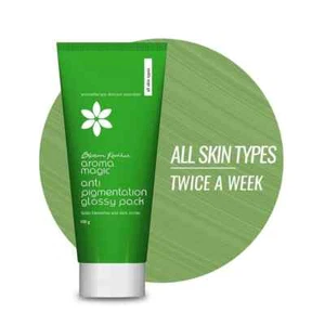 Aroma Magic Anti Pigmentation Glossy Face Pack Blemishes & Dark Circles 100g - Picture 1 of 6