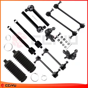 12Pcs For 04-07 Toyota Highlander Front Rear Tie Rod End Rack and Pinion Bellow - Bild 1 von 12