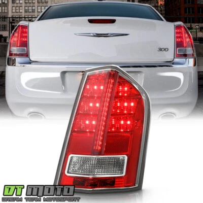 For 2011-2013 Chrysler 300 Base w/ Red Accent Tail Light Brake Lamp Passenger — 第 1/4 张图片