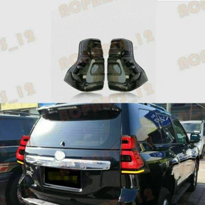 Black Smoke Tail Light Rear Lamp Assembly LED For TOYOTA PRADO FJ/LC150 2018-21 - Picture 1 of 5