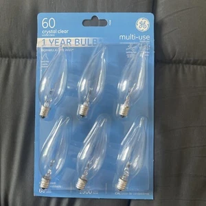 GE Classic 60-Watt Dimmable CA10 Light Fixture Light Bulb As Pictures ๐ - Picture 1 of 6