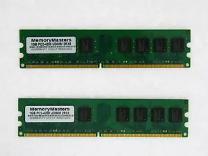 2GB (2 x 1GB) DDR2 PC2-4200 RAM Memory for Dell Dimension 3100 5100 5150 E510 - Picture 1 of 1