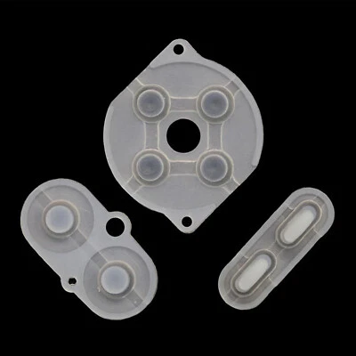 FÜR NINTENDO RetroSix Silikon Pads in verschiedenen Farben für Game Boy Color Transparent ...