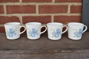 Corning Ware Tassen "Blue Iris" 4er Set Kaffeetassen - Bild 1 von 7