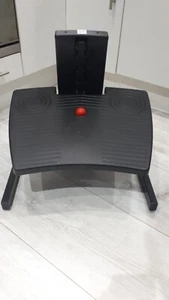 Reposapiés ergonómico con forma de pie, altura ajustable debajo del escritorio reposapiés de oficina - Imagen 1 de 4