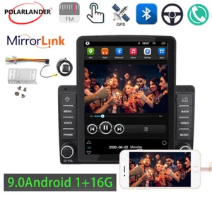 Radio estéreo para automóvil 9.5" 2 Din MP5 GPS WiFi Bluetooth 1+16G pantalla táctil vertical - Imagen 1 de 19
