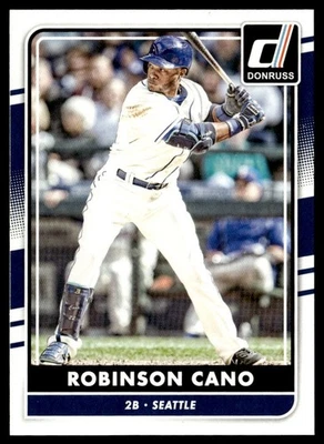 Donruss Robinson Cano Seattle Mariners #48 2016 Foto 1 de 2