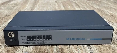 HP 1410-8 J9661A, HP V1410-8 Fast Ethernet Switch 8-port with power supply - Image 1 of 4