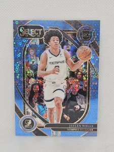 2024-25 Select Courtside LIGHT BLUE DISCO PRIZM #267 Jaylen Wells RC #92/99 - Imagen 1 de 2