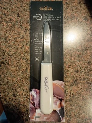 Mercer Culinary Clam Knife with Poly Handle, 3 Inch, White M33026A - Image 1 of 3