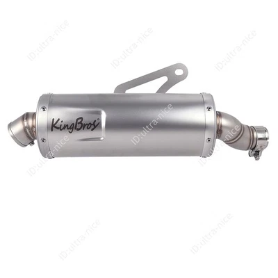 Silenciador silenciador punta deslizable sistema escape para CF-Moto 450MT Ibex 450 2024 2025 Foto 1 de 4