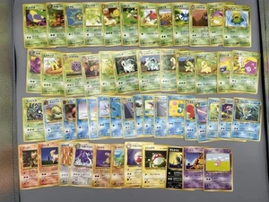 50 Pokemon Karten Japanisch Vintage Alte Rückseite #3 - Bild 1 von 9