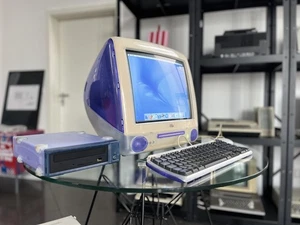 Mint Apple iMac G3 Grape *BOXED* fully functional - Afbeelding 1 van 24