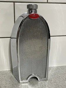 IMPRESIONANTE DECANTADOR REJILLA RADIADOR BUGATTI CROMADO VINTAGE EN CAJA ORIGINAL - Imagen 1 de 11