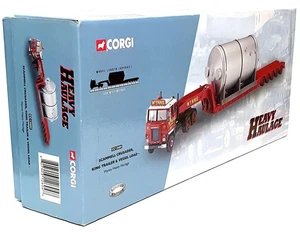 Remolque y barco de carga Corgi escala 1/50 CC12604 Scammell Crusader King Wynnes rojo - Imagen 1 de 5