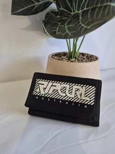 Rip Curl Wallet Black Surf Skate Mick Fanning Edition – Tri-Fold Canvas - Foto 1 di 5