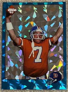 1993 1st Edition Collector’s Edge “Prism” John Elway #E1 - Picture 1 of 2