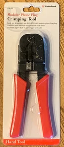 RadioShack Modular Phone Plug Crimping Tool 279-405 - Zdjęcie 1 z 3