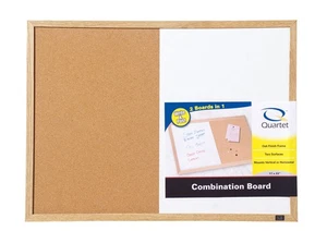 Quartet 17 in. H X 23 in. W Screw-Mounted Bulletin Board/Dry Erase Board - Picture 1 of 1
