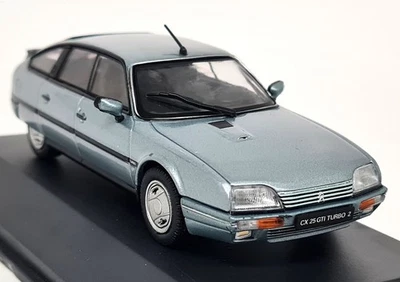 Solido 1/43 Citroen CX GTi Turbo II 2.5 1988 Romantic Blue Diecast Model Car - Image 1 of 4