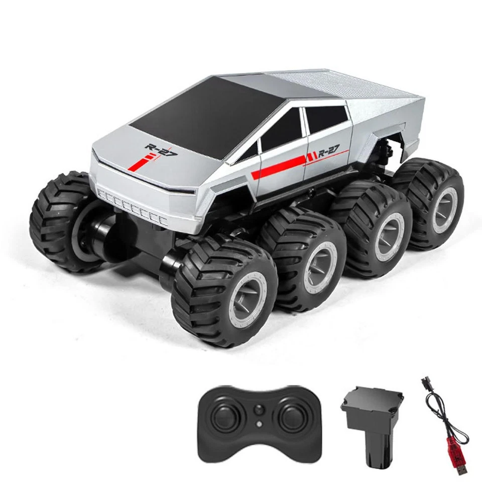 1/18 2.4G RC Pickup Q218 8*8 Amphibious All Terrain Off Road Stunt Vehicle RTR - Image 1 of 4