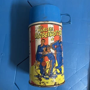 Thermos vintage 1971 The Harlem Globetrotters metallo #2854 - Foto 1 di 7
