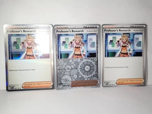 Professor's Research (Sada) 189/198 Pokemon TCG SVI Base Holo, Reverse & Regular - Picture 1 of 2