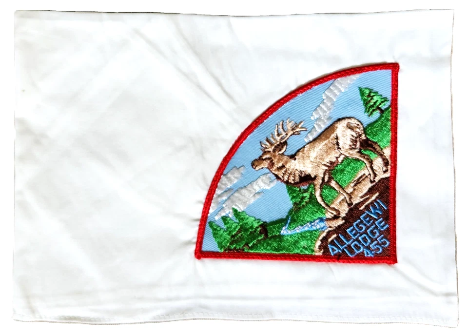 Lodge 455 Allegewi P1 Pie Patch on Neckerchief  OA  BSA - Image 1 of 1