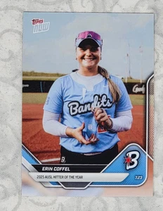 Erin Coffel Hitter Of The Year 2025 AUSL Topps NOW Card 25 - Bild 1 von 2