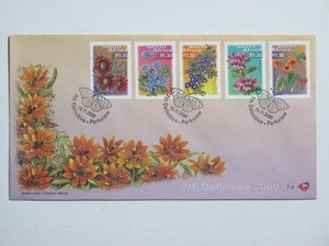 Südafrika 2000 Flora 7th Definitive FDC Scott #981-985 Parkview gestempelt - Bild 1 von 2