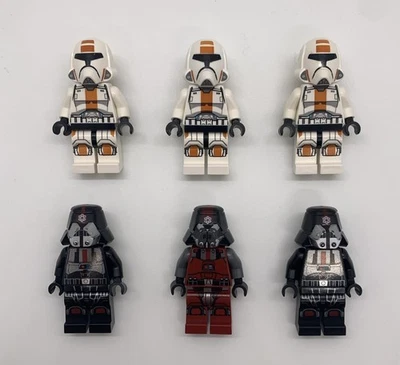 LEGO Star Wars Old Republic Sith Troopers Minifigure Lot Excellent! Army Builder - Image 1 of 3