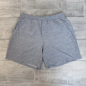 Lululemon Pace Breaker 7” Short Linerless Heather Gray Light Cast Large - Picture 1 of 6