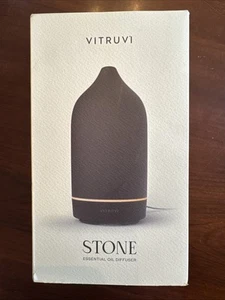 Vitruvi Stone Diffusor für ätherische Öle schwarz - Bild 1 von 11