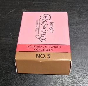 Benefit Boi-ing Industrial Strength Full Coverage Cream Concealer Shade 5 New - Picture 1 of 4